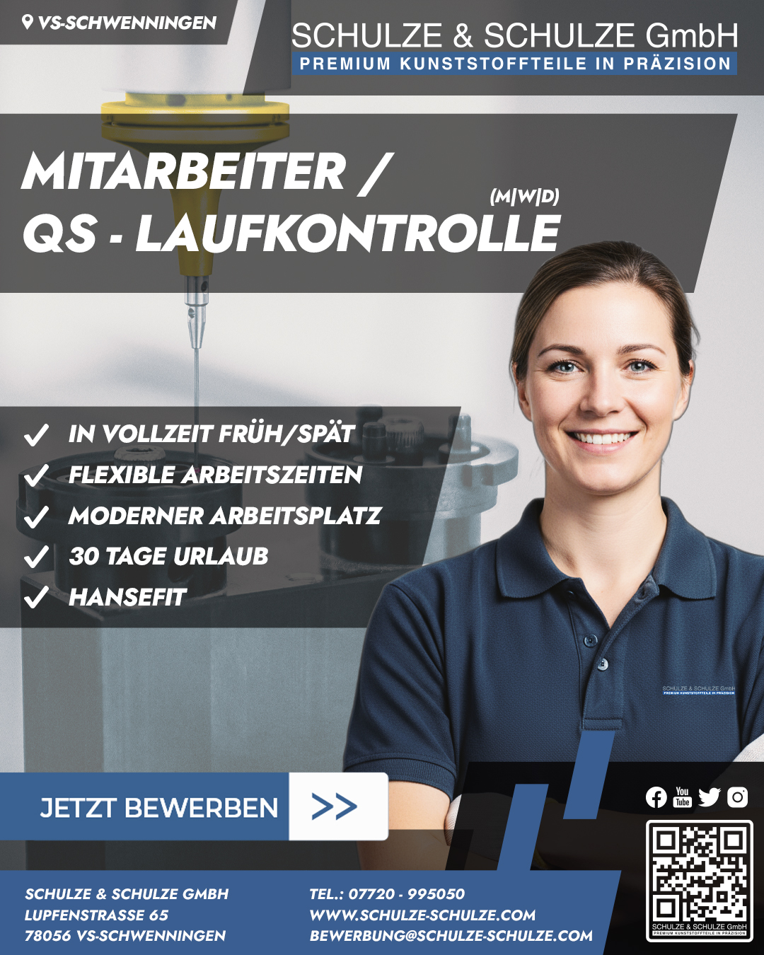 Stellenanzeige QS Laufkontrolle v4 2025