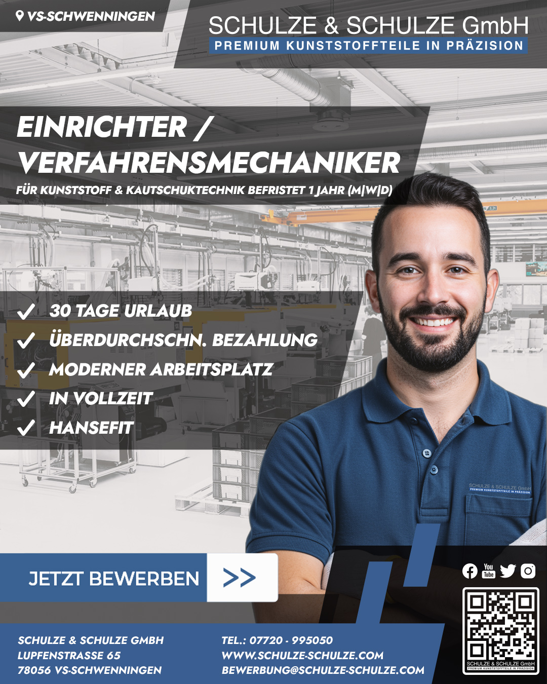 Stellenanzeige Verfahrensmech v8 2025