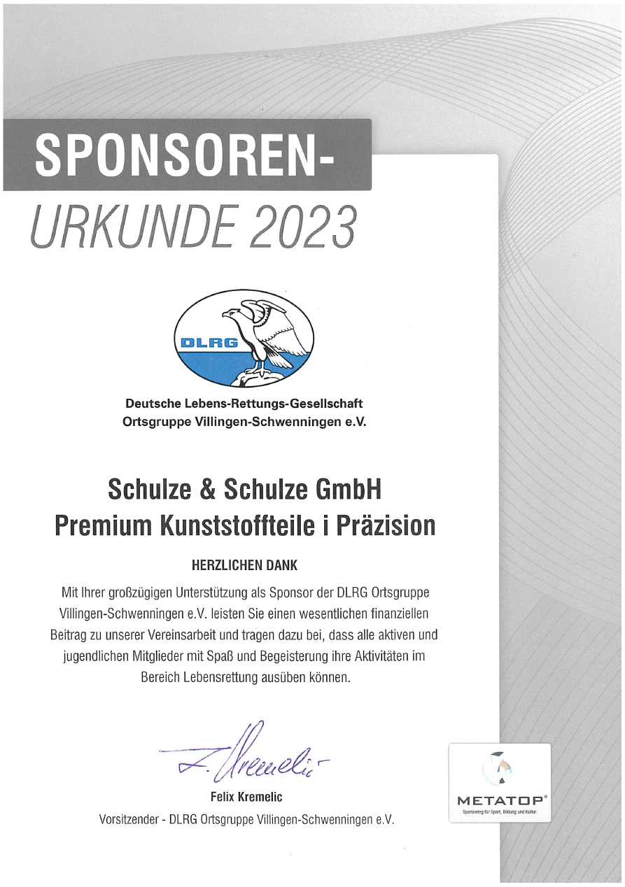 Urkunde DLRG 2023